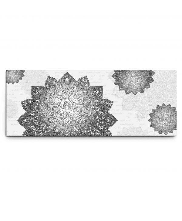 Mandala kovově šedá - Image 3
