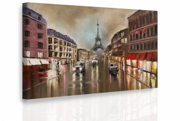 Obraz - Paříž za deště