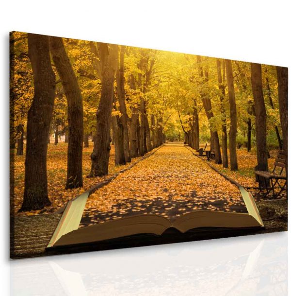 Obraz podzimní fantazie 150x120 cm