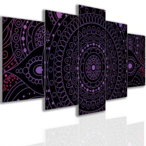 Obraz purple mandala
