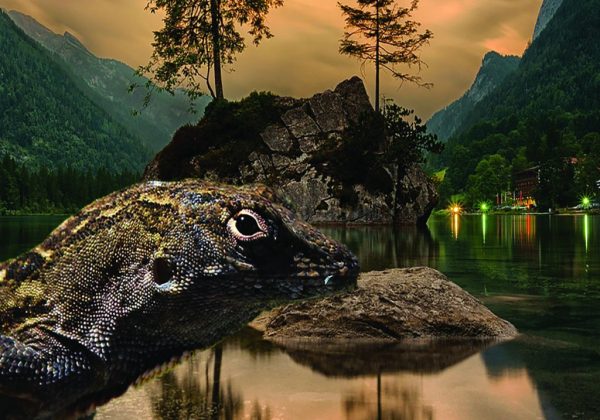 Obraz - Řeka se zvířaty - Image 3
