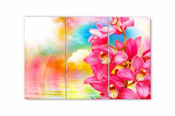 Vícedílný obraz - Orchidej - Image 4