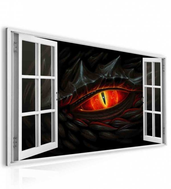Obraz okno dračí oko