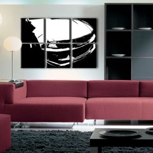 Ručne maľovaný POP Art obraz BMW M3 6 dielny  bmw