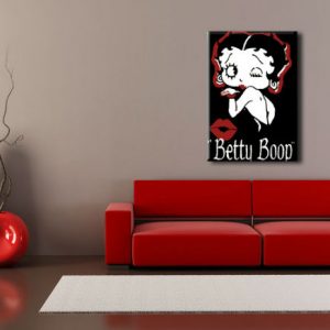 Ručne maľovaný POP Art obraz Betty Boop  bb