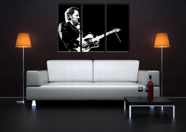 Ručne maľovaný POP Art obraz Bruce Springsteen 3 dielny  bs