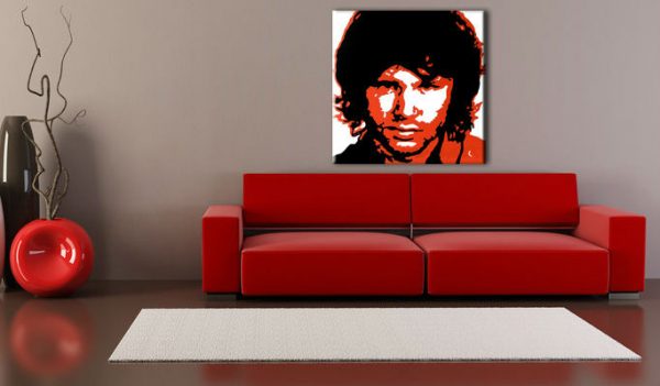 Ručne maľovaný POP Art obraz Jim Morrison  jm2