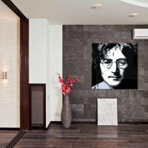 Ručne maľovaný POP Art obraz John Lennon  jl