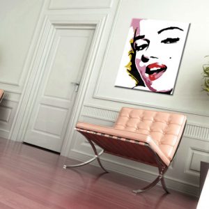 Ručne maľovaný POP Art obraz Marilyn Monroe  mon7