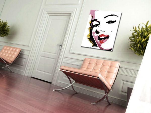 Ručne maľovaný POP Art obraz Marilyn Monroe  mon7