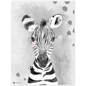 Obraz do detskej izby - Farebný so zebrou