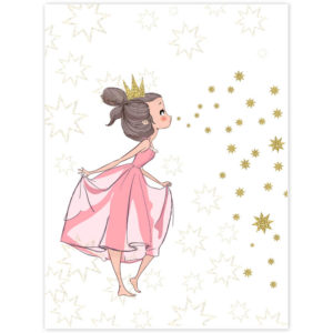 Obraz pre dievčatá - Princezná a hviezdy