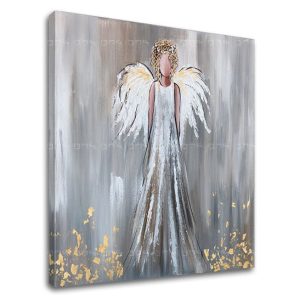 Obraz na plátne Zľava 60% ANJEL 70x70cm