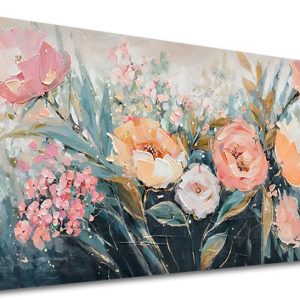 Obraz na plátne Zľava 60 % KVETINOVÁ ZÁHRADA 100x50 cm