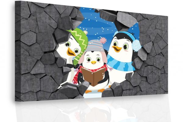 Obraz na stěnu - tučňáci