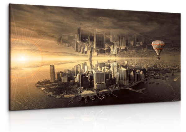 Fantasy New York 150x85 cm