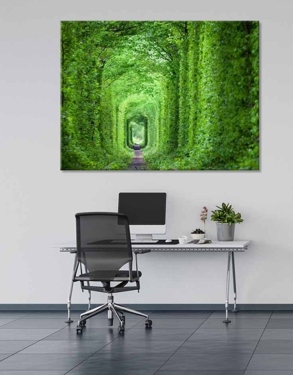 Obraz Zelený tunel - Image 2