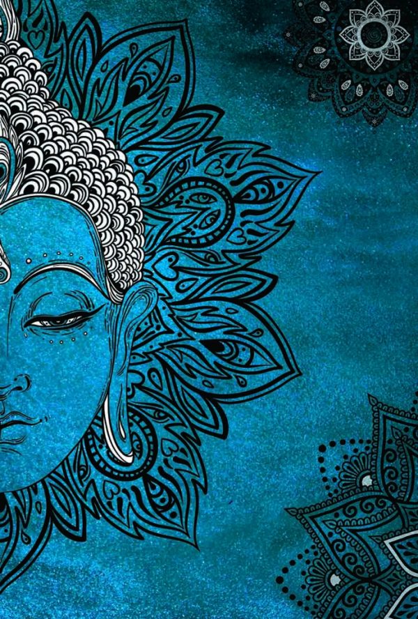 Obraz mandala modrý Buddha - Image 4