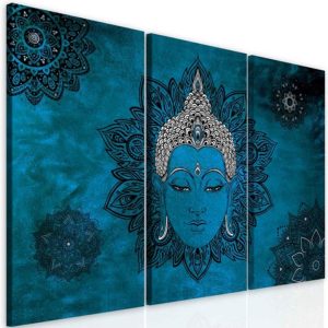 Obraz mandala modrý Buddha