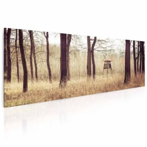 Obraz Posed v lese 55x25 cm