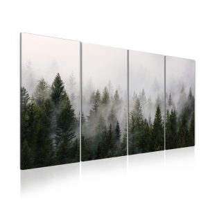 Vícedílný obraz Mlha v lese 160x100 cm