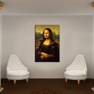 Obraz na plátne MONA LISA – Leonardo Da Vinci Zľava 60 % 100x60 cm