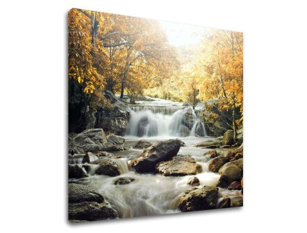 Obraz na stenu VODOPÁDY  Zľava 60 % 30x30 cm