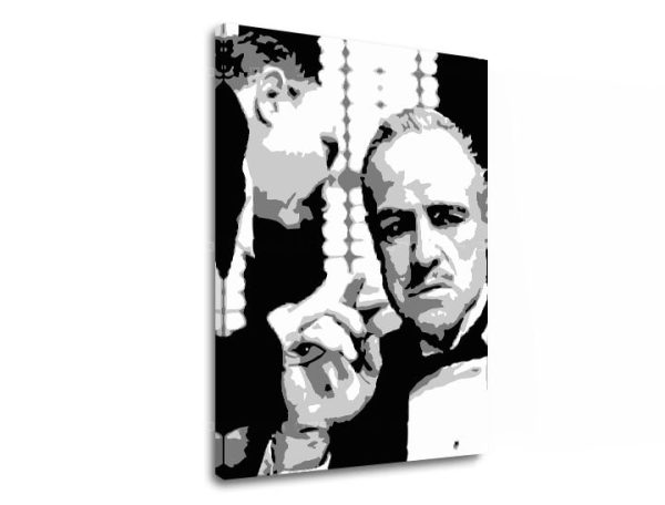 POP Art obraz GODFATHER Zľava 60 % 90x120 cm
