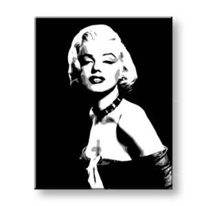 Ručne maľovaný POP Art obraz Marilyn Monroe 80x100 cm